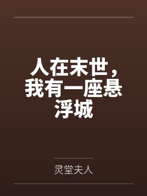人在末世,我有一座悬浮城